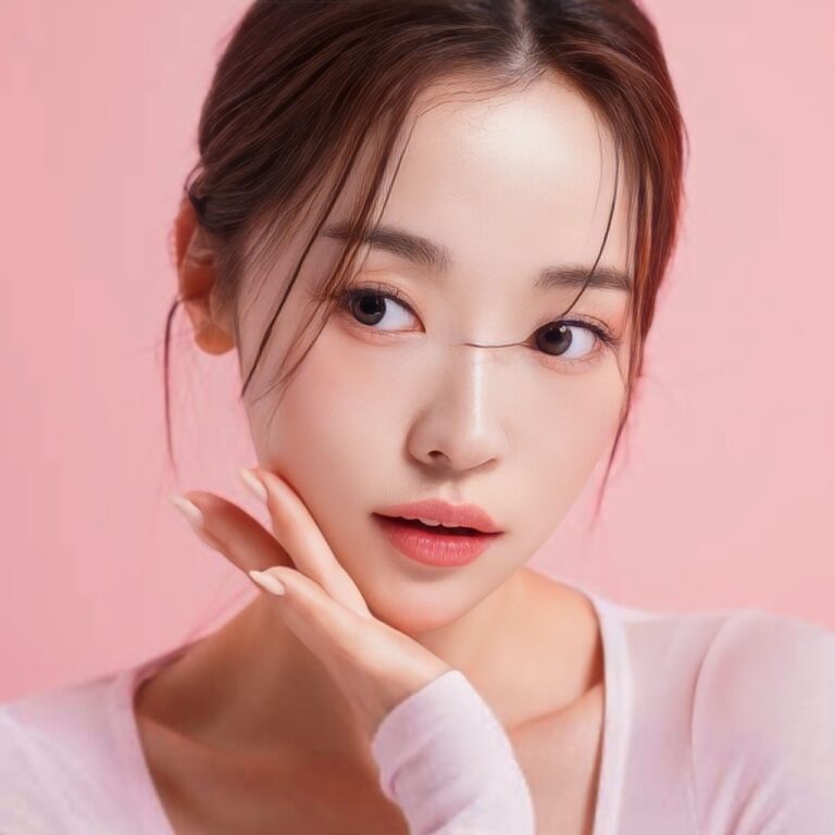 Korean style makeup